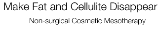 Make Fat and Cellulite Disappear with Non-surgical Cosmetic Mesotherapy